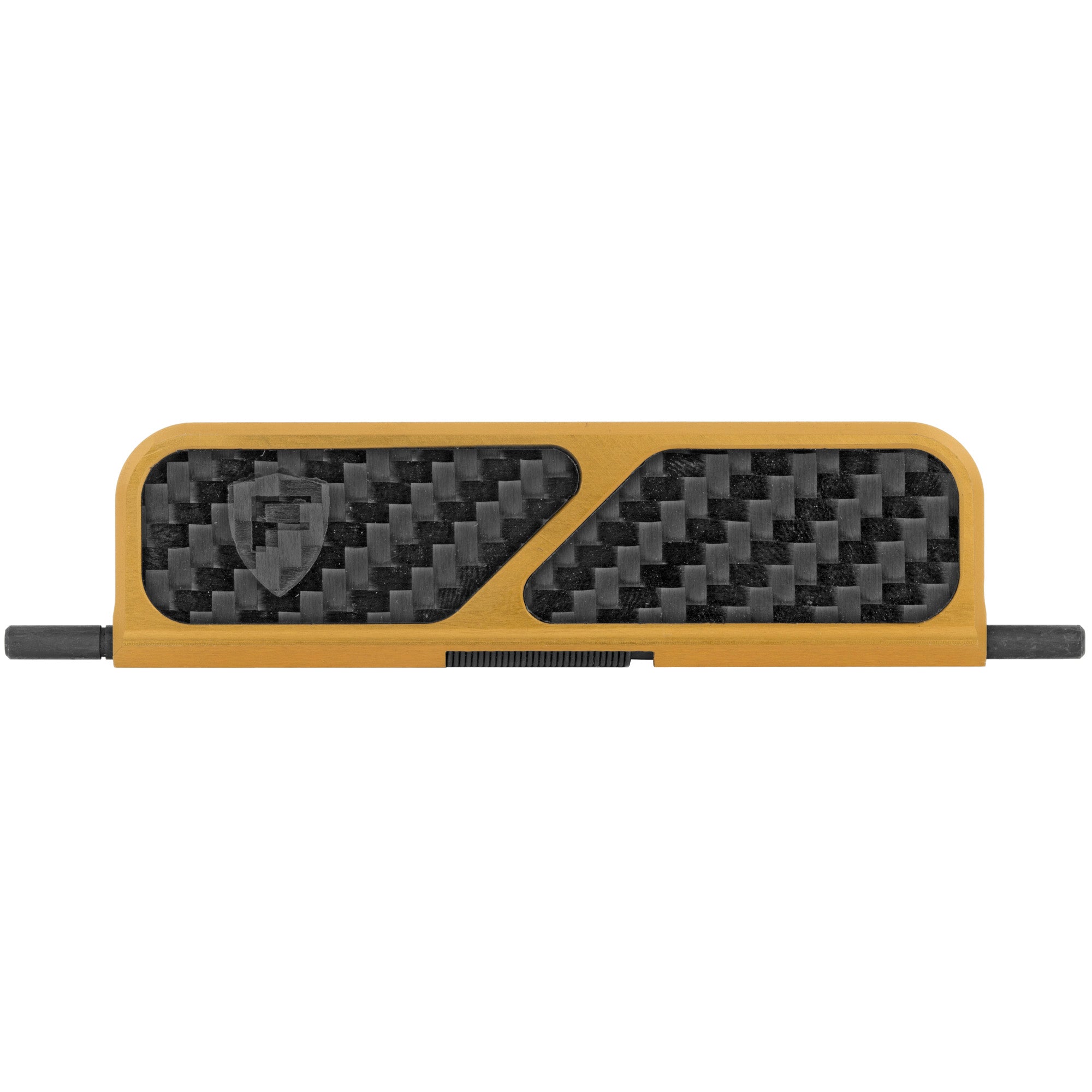 Fortis Manufacturing Inc. AR15 Billet Dust Cover in Gold (Part No. AR15DstCvr-CF-GLD)