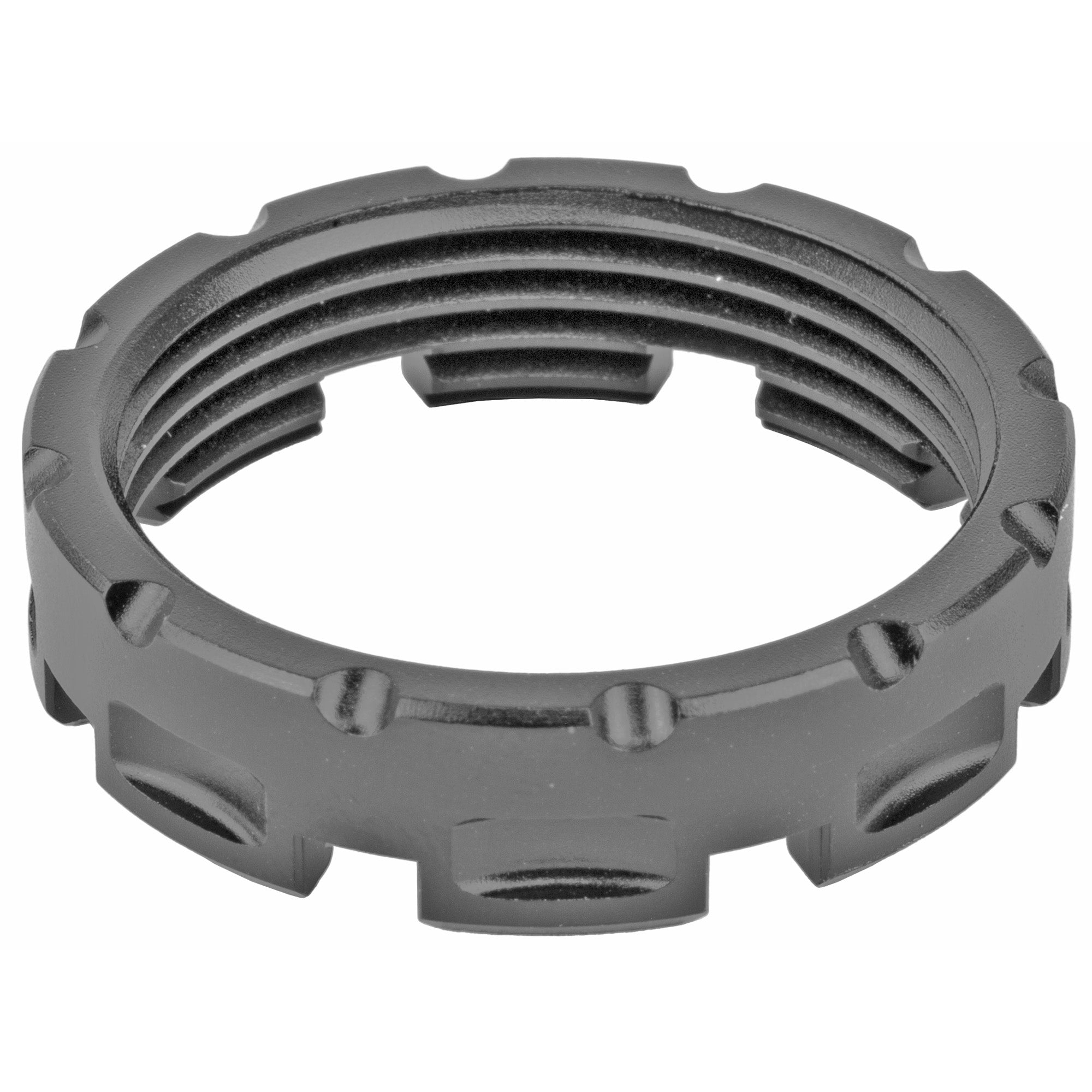 Fortis Manufacturing Inc. FORTCN-STAND Standard Castlenut for Mil-Spec Buffer Tubes in Black