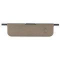 Fortis Manufacturing FDE Billet Dust Cover for AR-15 - Durable Aluminum Construction