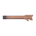 Fortis Manufacturing Inc. Glock 19 Match Grade Threaded Barrel - Copper Finish