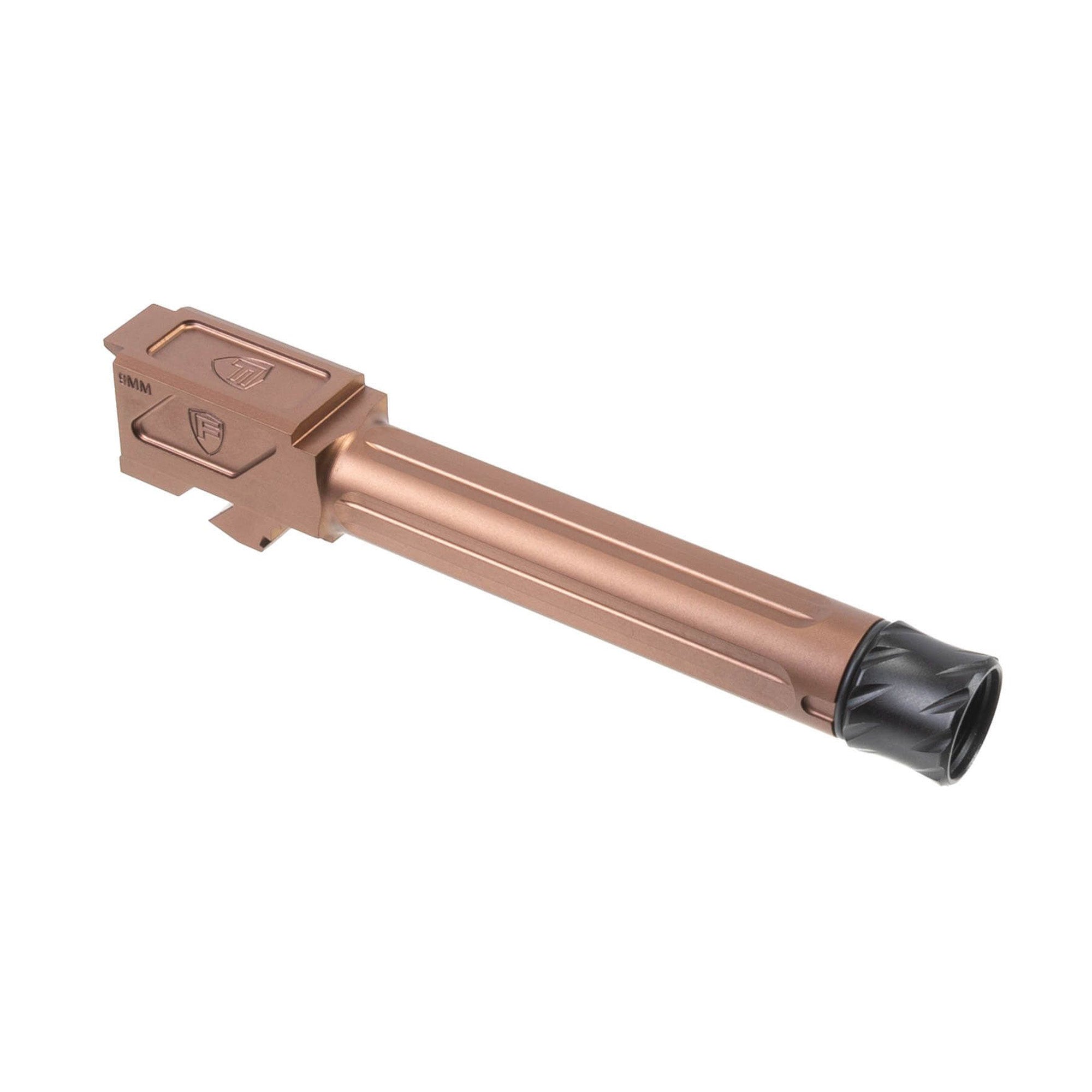 Fortis Manufacturing Inc. Glock 19 Match Grade Threaded Barrel - Copper Finish