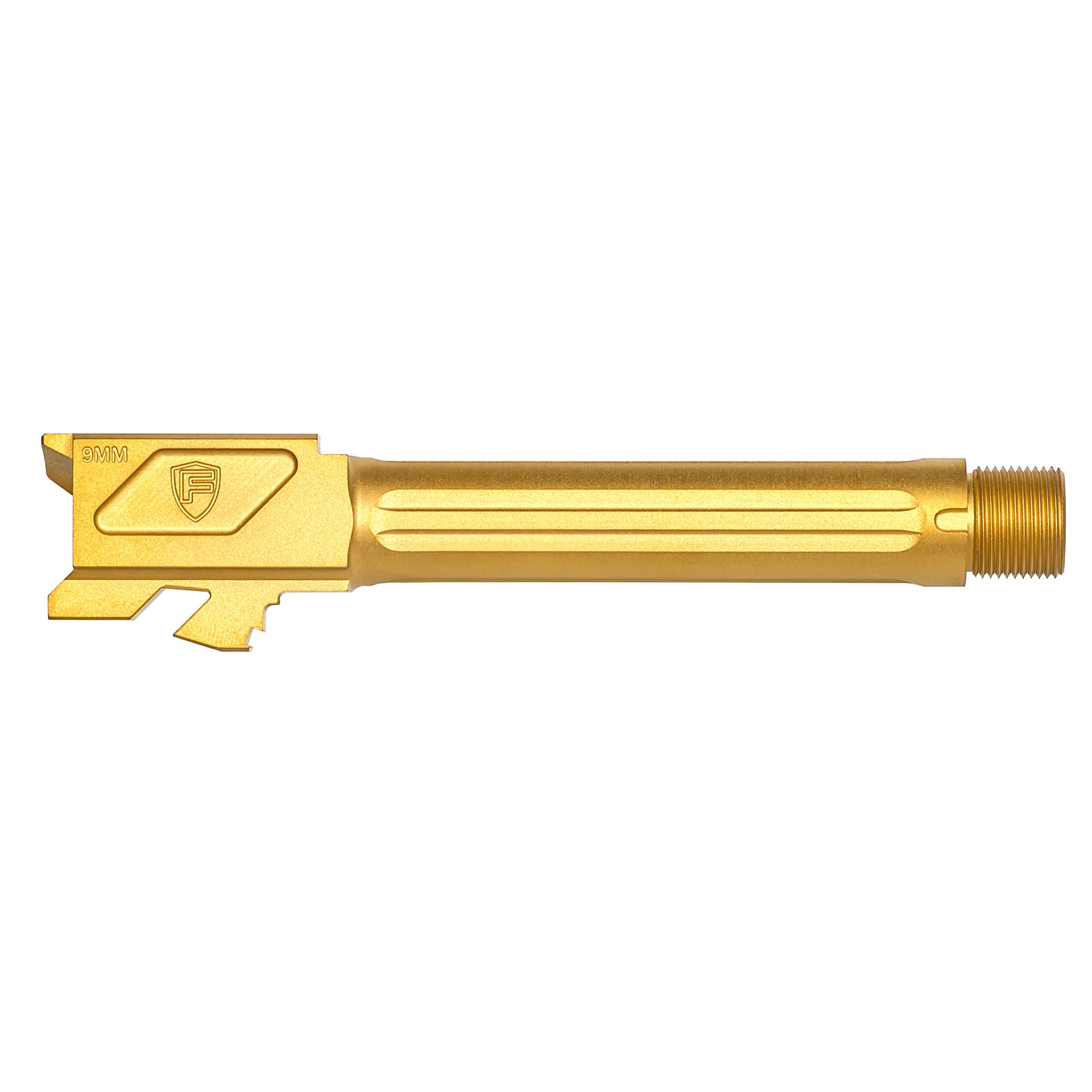 Fortis Manufacturing Inc. G19 Match Grade Threaded Barrel with TiN Finish