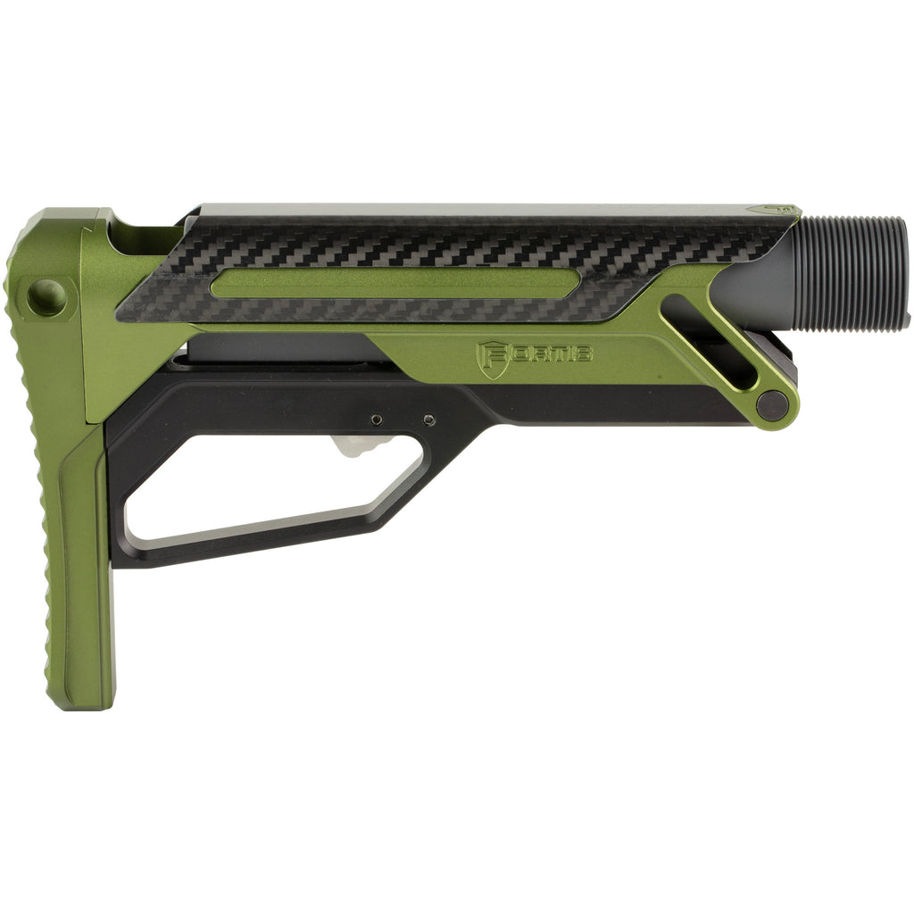Fortis Manufacturing Inc. LA Stock with Buffer Tube in Olive Drab Green