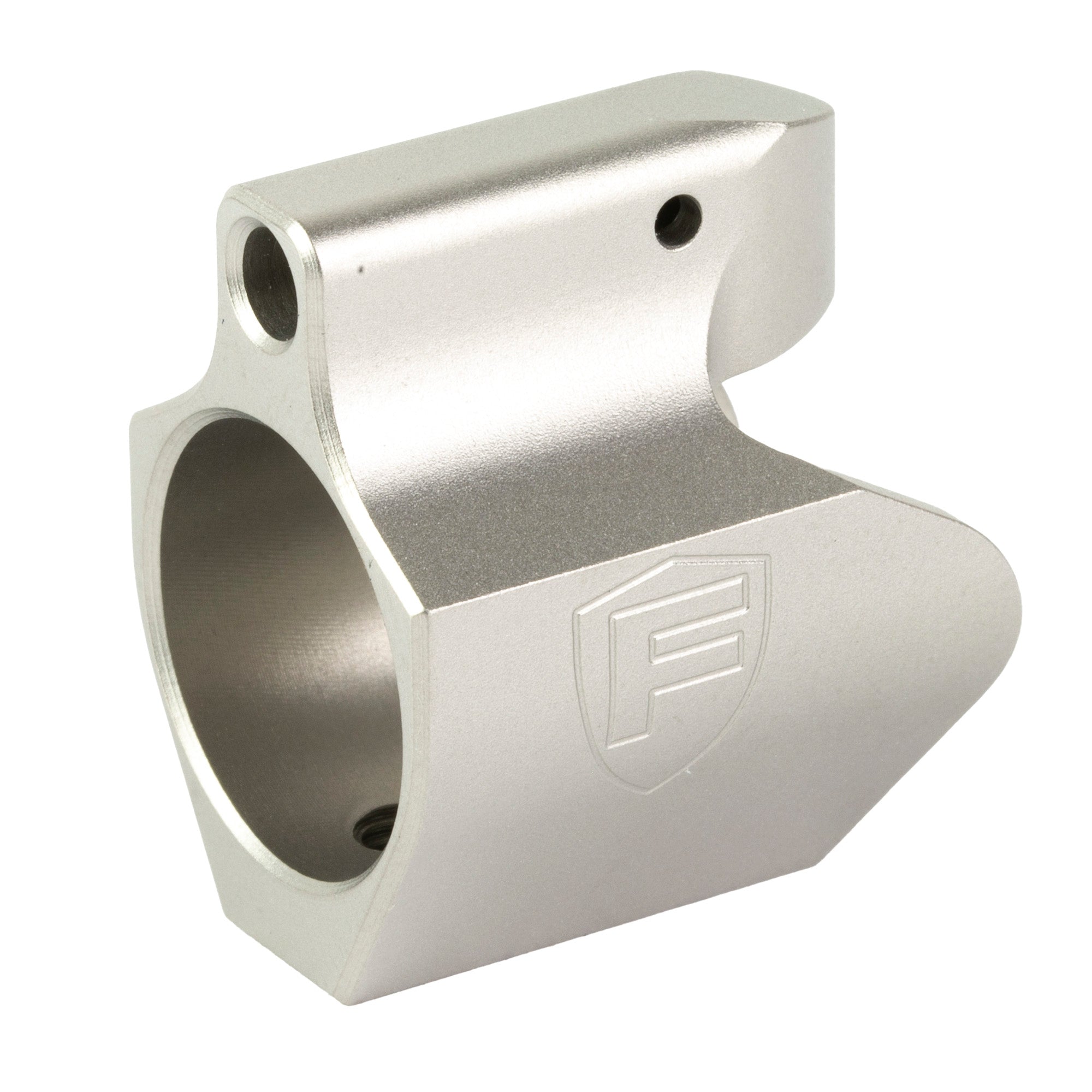 Fortis Manufacturing Inc. FORTIS Gas Block M2 .750 Silver – Low Profile Rifle Gas Block for Match Grade Barrels
