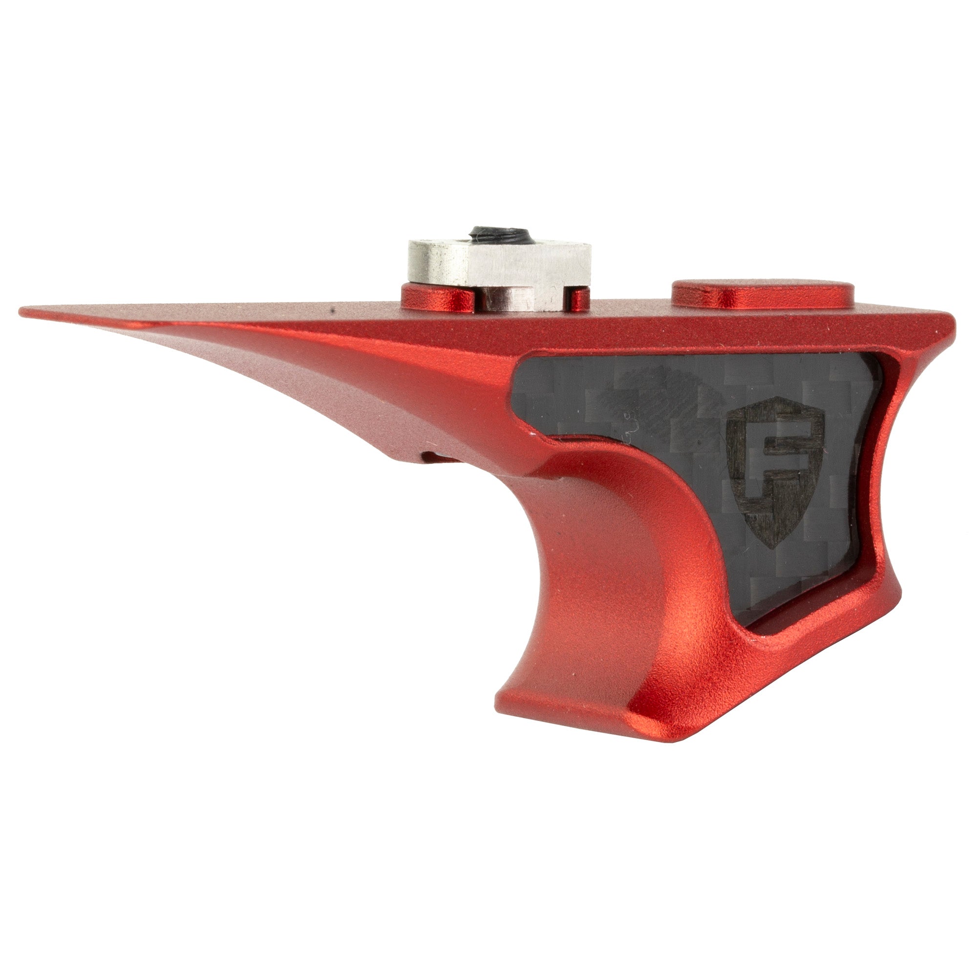 Fortis Manufacturing Inc. Shift Handstop CF Red - Comfortable & Versatile Rifle Accessory