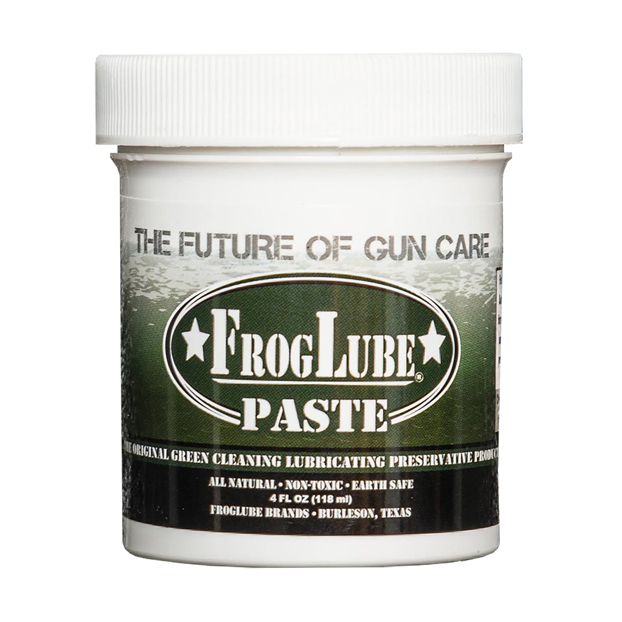 FrogLube CLP Paste 4 oz - Bio-Based Lubricant and Rust Preventative for Firearms and Tools