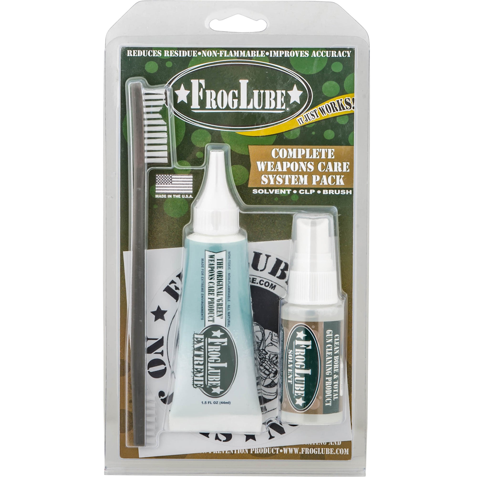 FrogLube Small System Kit Clamshell - Bio-Based Gun Cleaning and Lubrication Solution