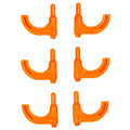 Firearm Safety Devices Corporation FSDC Chamber Flag Pistol Orange 6-Pack