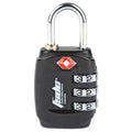 Firearm Safety Devices Corporation FSDC TSA747RCB 3-Dial Combination Shackle Lock