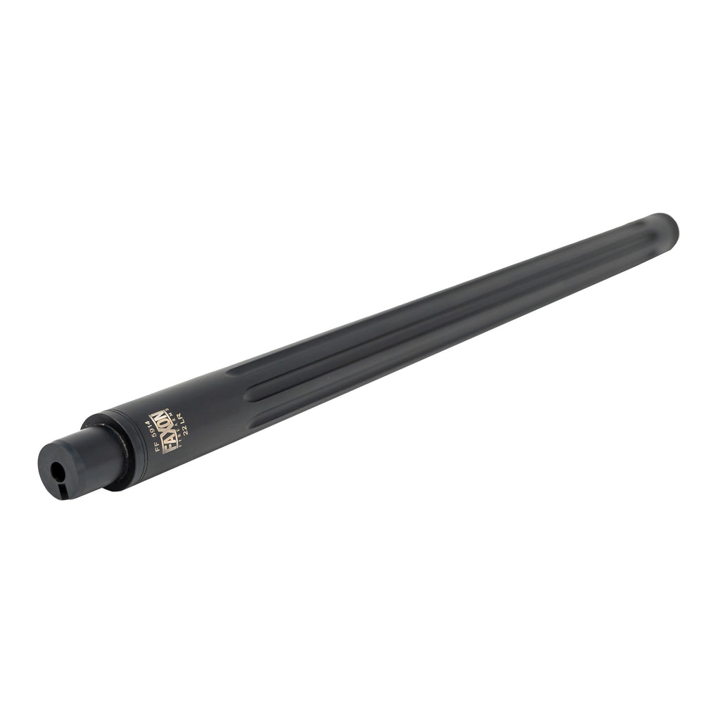 Faxon Firearms Rimfire Barrel for Ruger 10/22 – 16-inch, Black, 1:16 Twist, Steel Construction