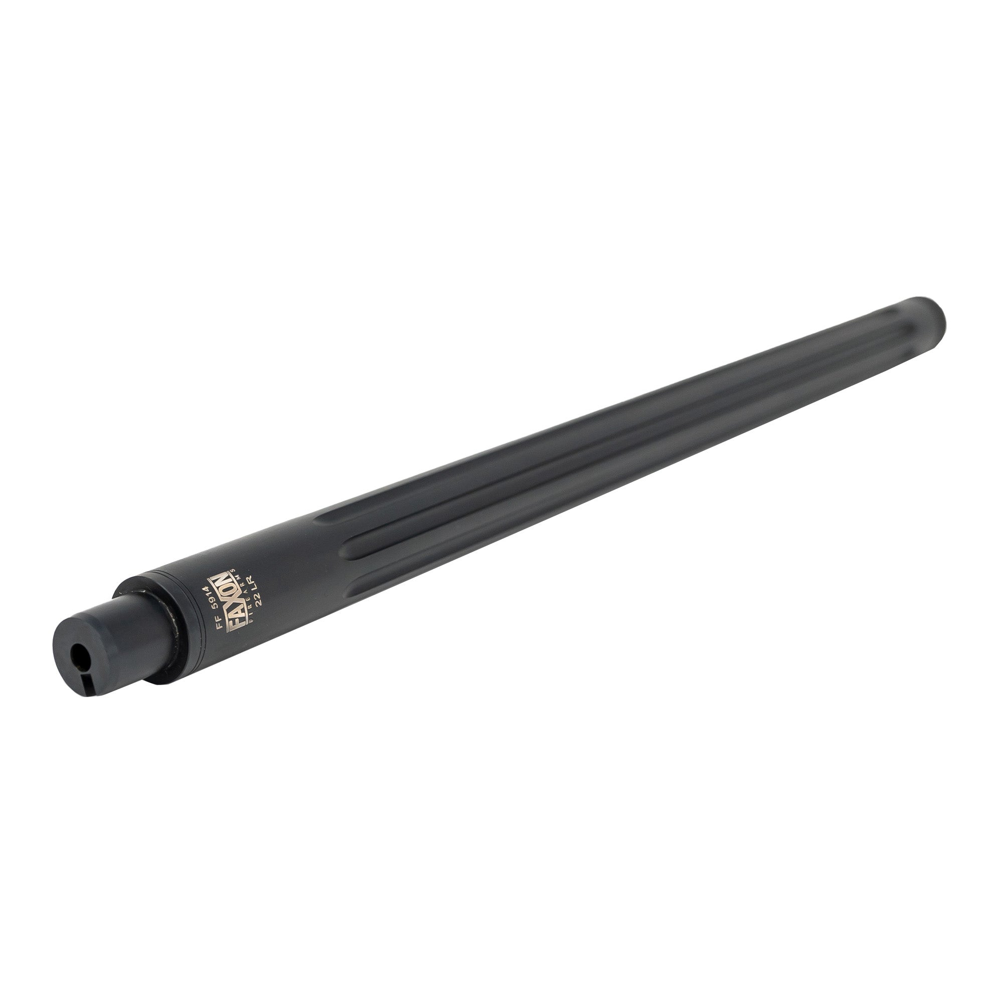 Faxon Firearms Rimfire Barrel for Ruger 10/22 – 16-inch, Black, 1:16 Twist, Steel Construction