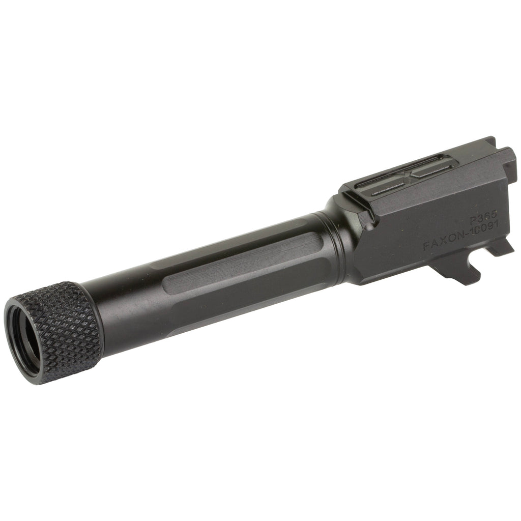 Faxon Firearms Match Series Threaded & Fluted 3.7-Inch 9mm Barrel for SIG P365