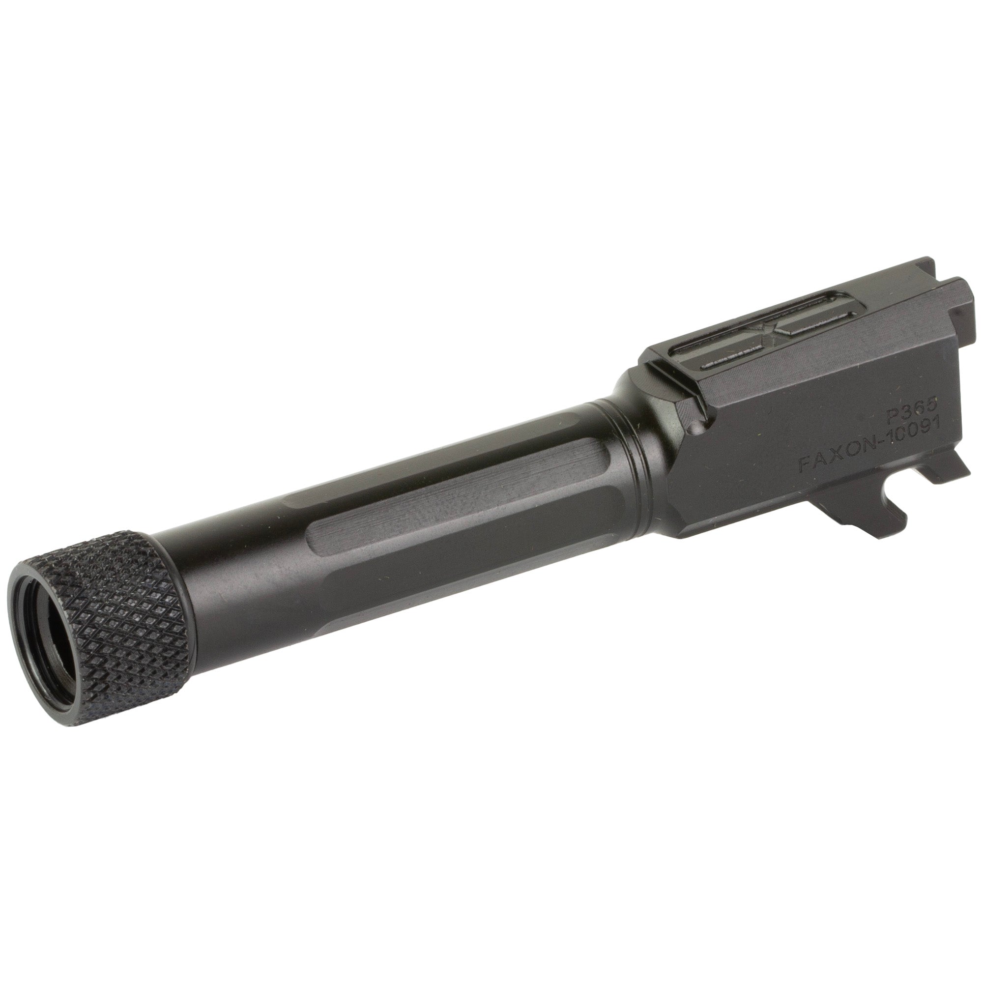 Faxon Firearms Match Series Threaded & Fluted 3.7-Inch 9mm Barrel for SIG P365