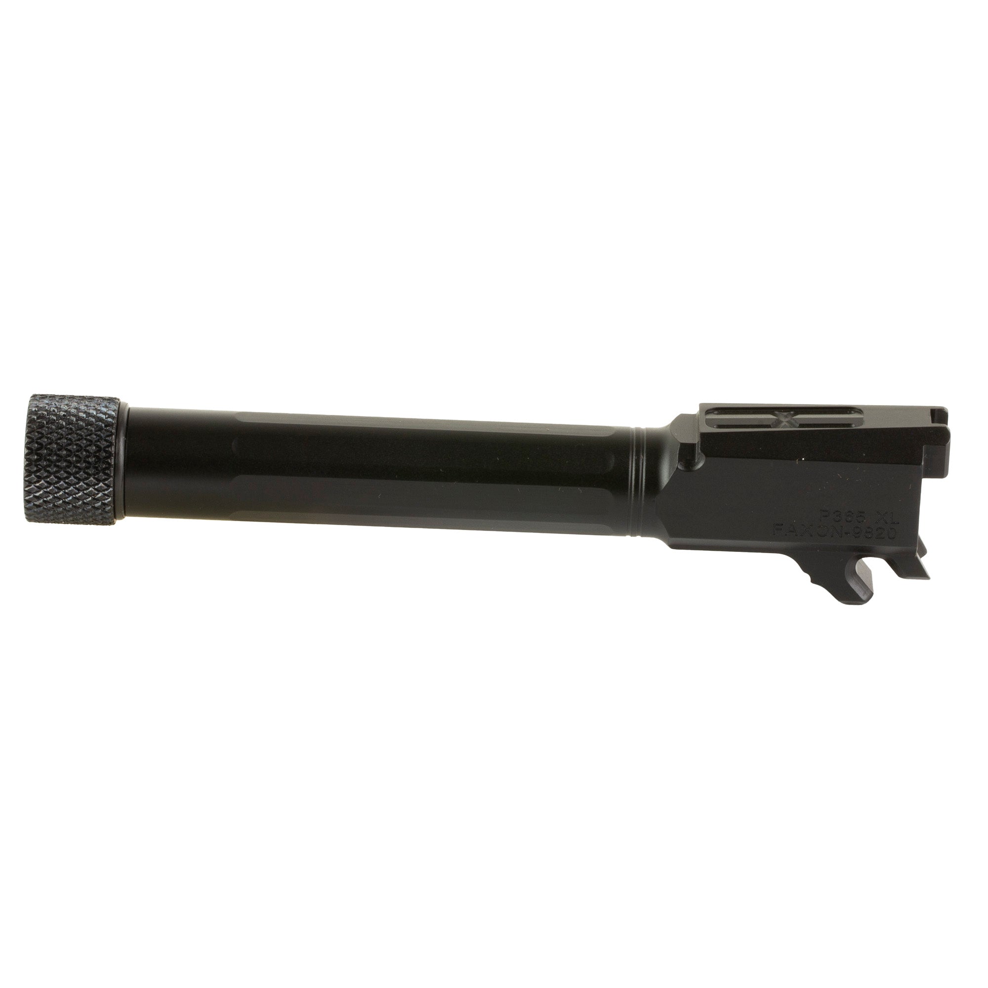Faxon Firearms Match Series 4.3-Inch 9mm Threaded & Fluted Barrel for P365 XL - Black