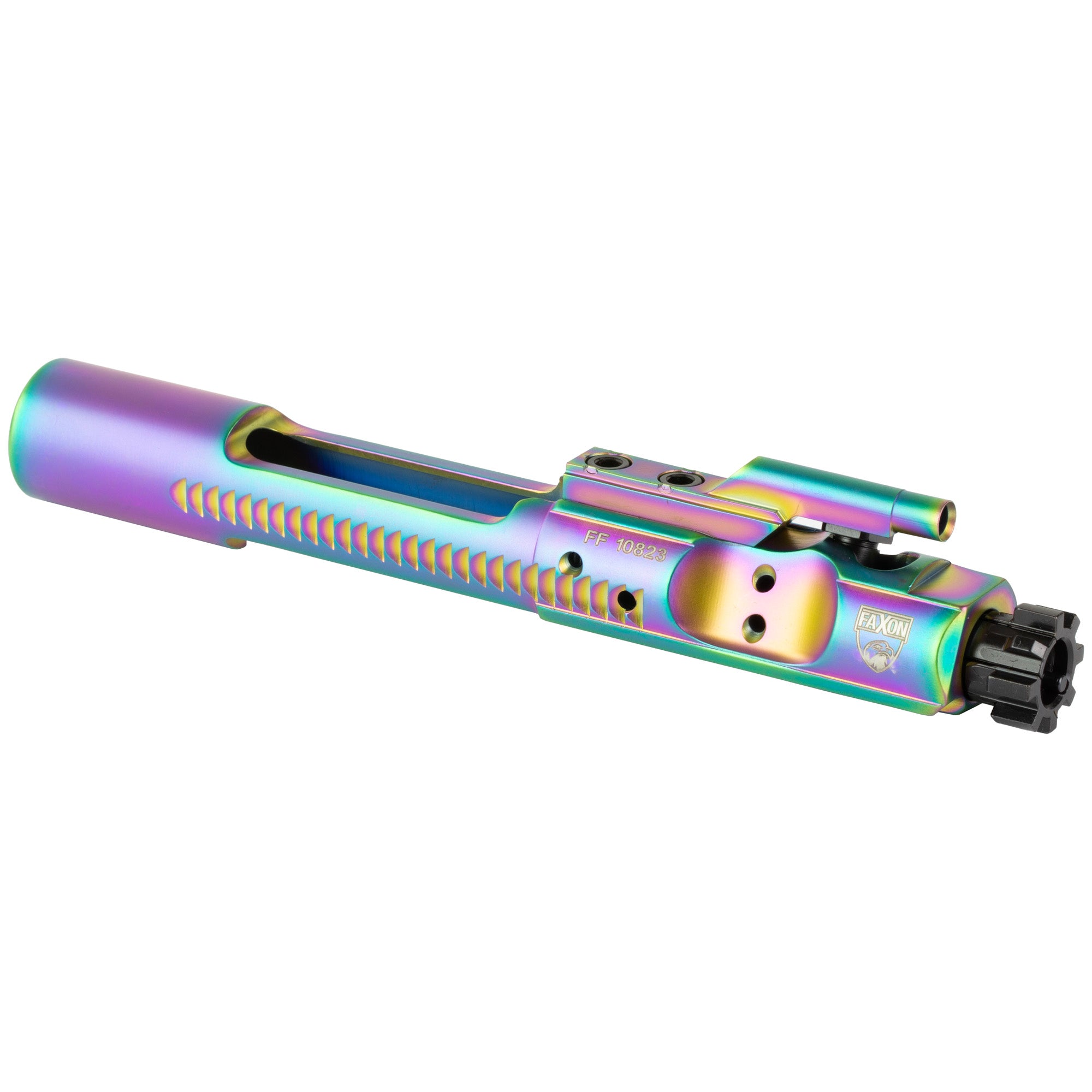 Faxon Firearms 5.56 M16 Bolt Carrier Group with Nitrided Finish — Black, Part Number FFX556BCGCNITRIDE-NCR