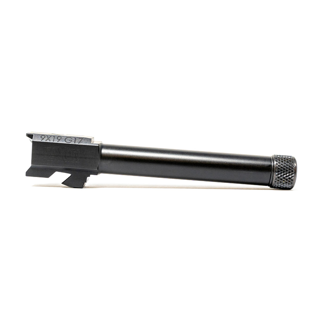 Faxon Firearms Duty Series Glock 17 9mm Button-Rifled Barrel - Black