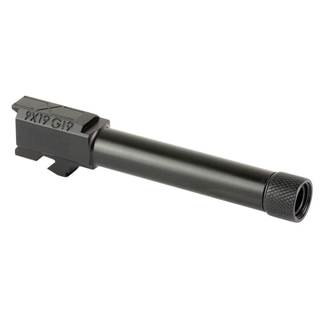 Faxon Firearms Duty Series 4.5-inch 9mm Glock 19 Barrel with Threaded Design