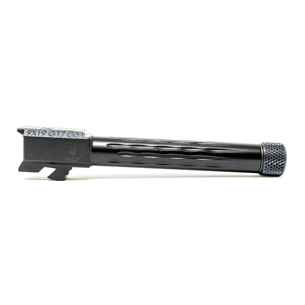 Faxon Firearms Match Series 9mm Glock 17 Barrel - Black Nitride Finish