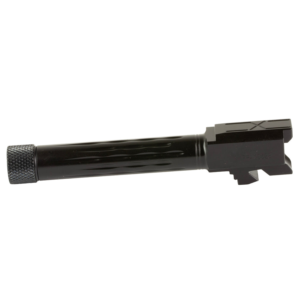 Faxon Firearms Match Series 4.5-inch 9mm Pistol Barrel for Glock 19 - Black Nitride Coated