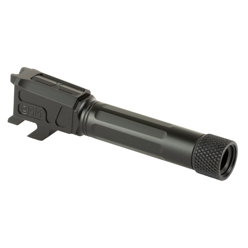 Faxon Firearms Match Series 3.7-inch 9mm Threaded & Fluted Barrel for Smith & Wesson M&P