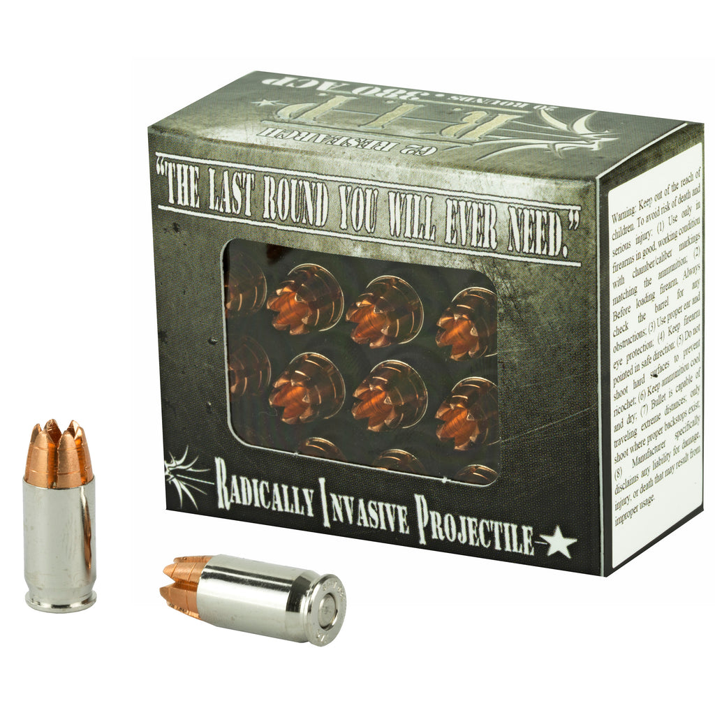 G2 Research G2R RIP 380 ACP 62-Grain Copper Ammunition – Pack of 20/500