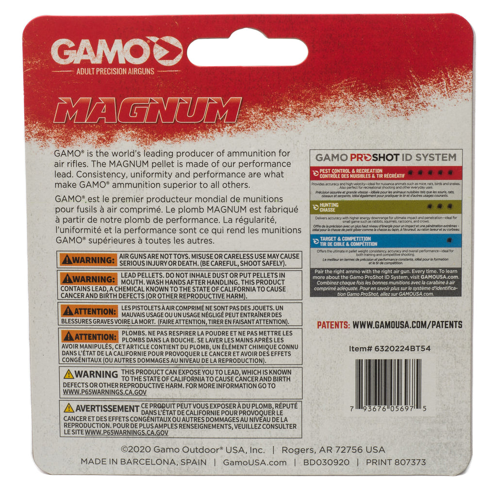 Gamo USA Magnum Spire Point .177 Pellets - 250 Count