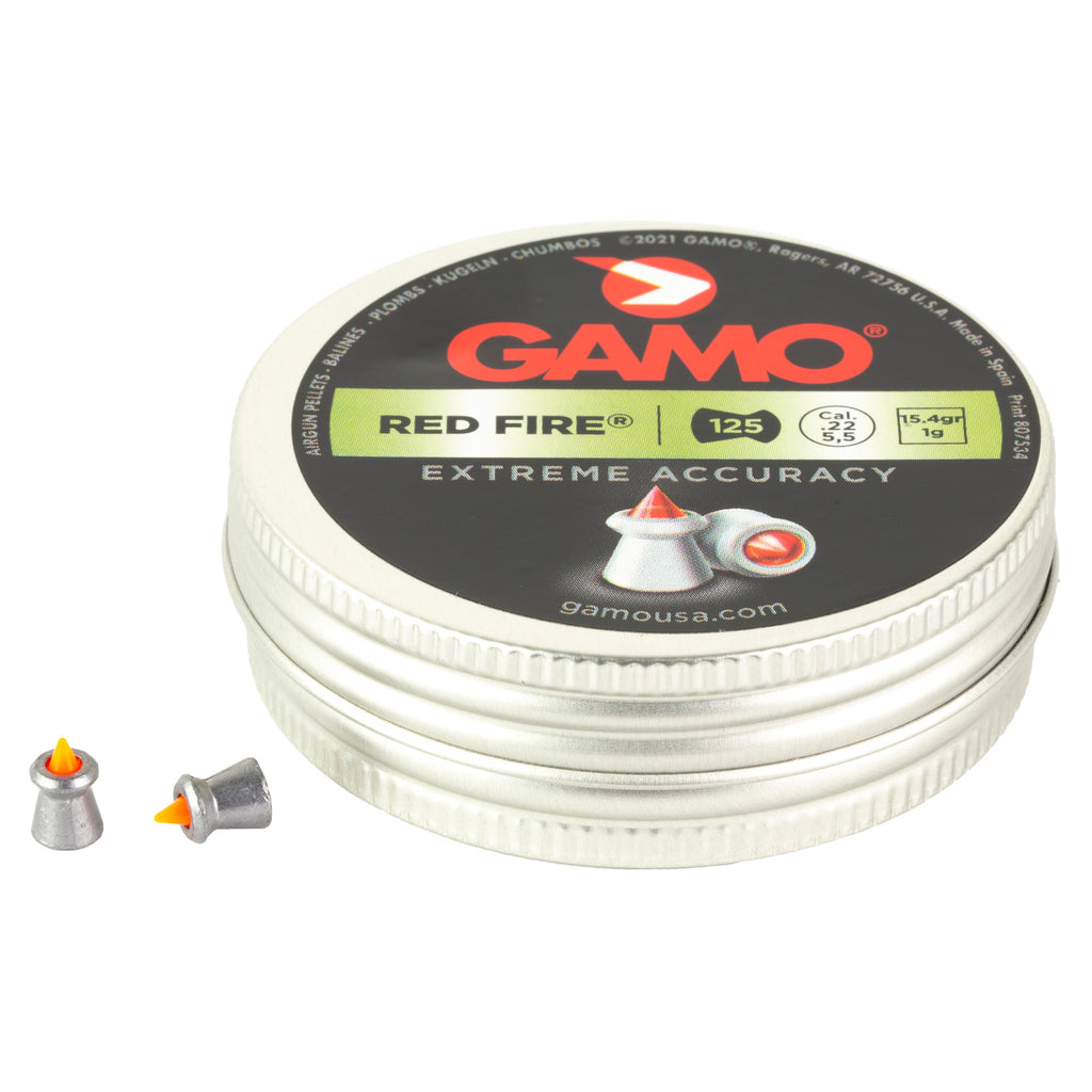 Gamo USA Red Fire .22 Pellets – High-Impact Hunting Pellets for Small Game and Pest Control