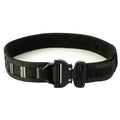 GBRS Group Assaulter Belt System V3 in Medium Black – Lightweight Tactical Nylon Belt with PALS Webbing and Cobra Buckle