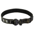 GBRS Group Assaulter Belt System V3 in MultiCam Black - Modular Tactical Nylon Belt with PALS Webbing and Cobra Buckle