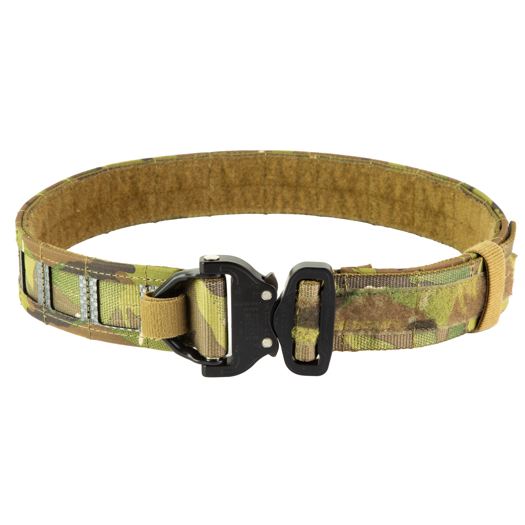 GBRS Group Assaulter Belt System V3 MultiCam – Lightweight Tactical Belt with PALS Webbing and Cobra Buckle