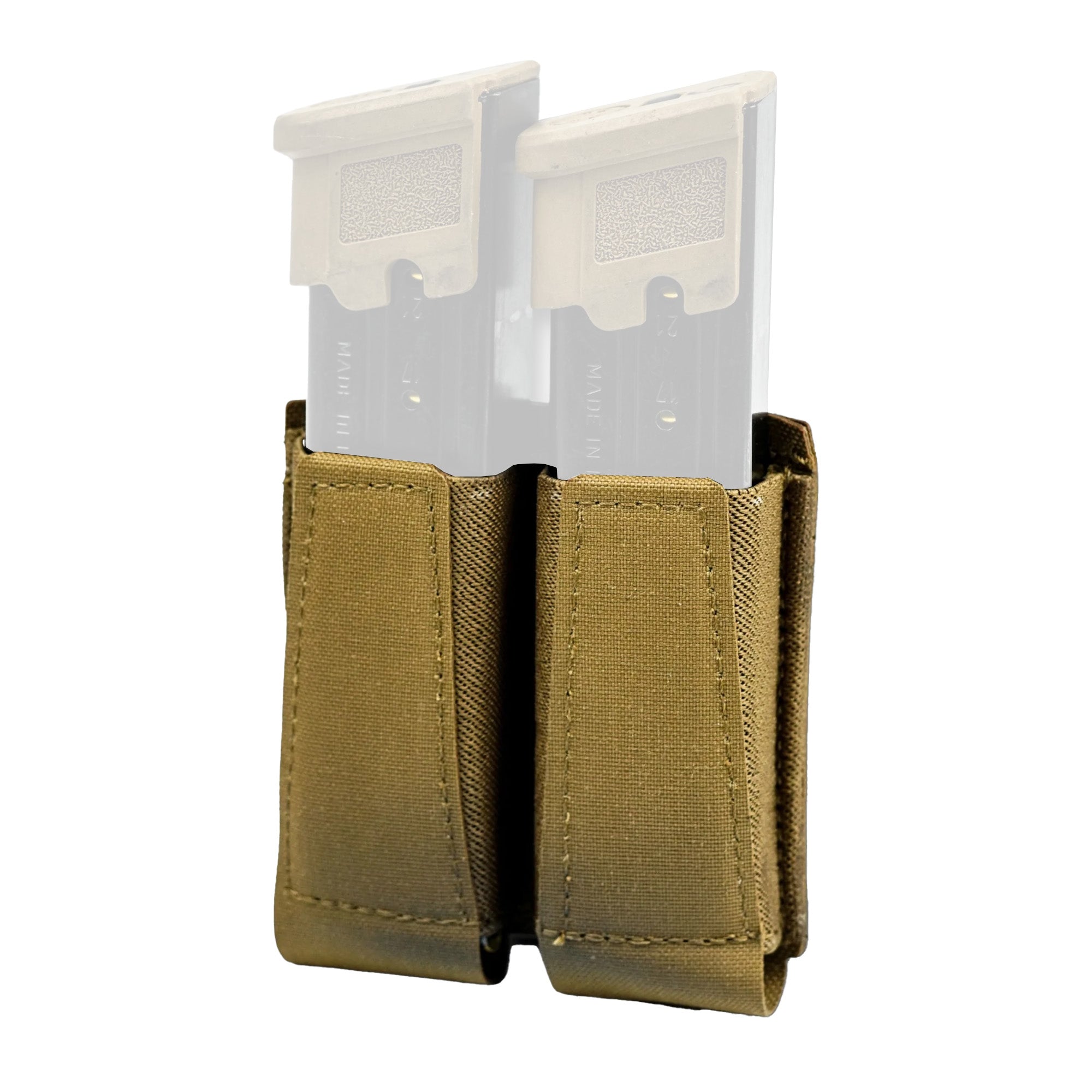 GBRS Group Double Pistol Magazine Pouch Coyote - GEAR-DPMP-BR-CB