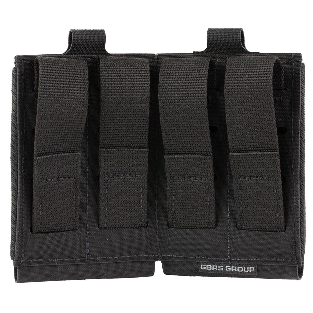 GBRS Group Double Rifle Magazine Pouch – Black, Model GEAR-DRMP-5.56-BR-BLK
