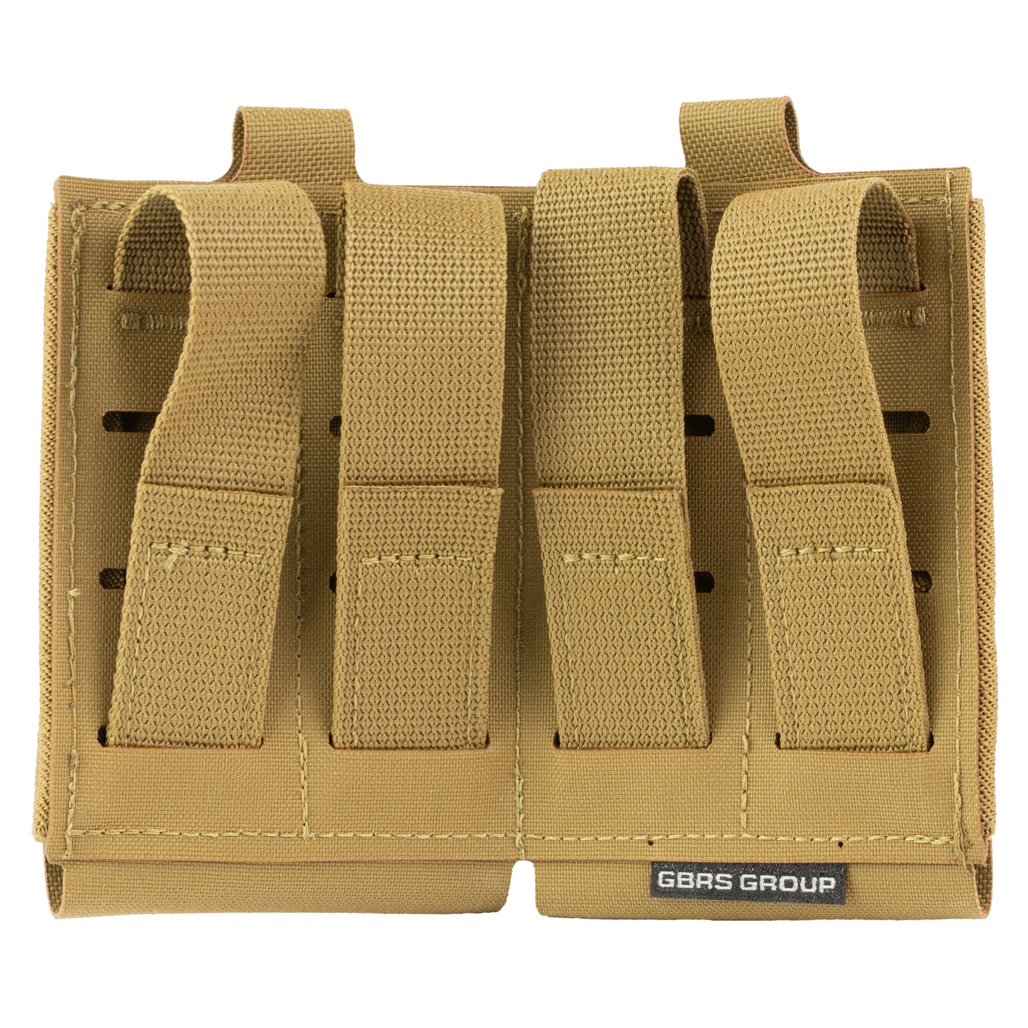 GBRS Group Double Rifle Magazine Pouch - Coyote, Model: Double Rifle, Part Number: GEAR-DRMP-5.56-BR-CB