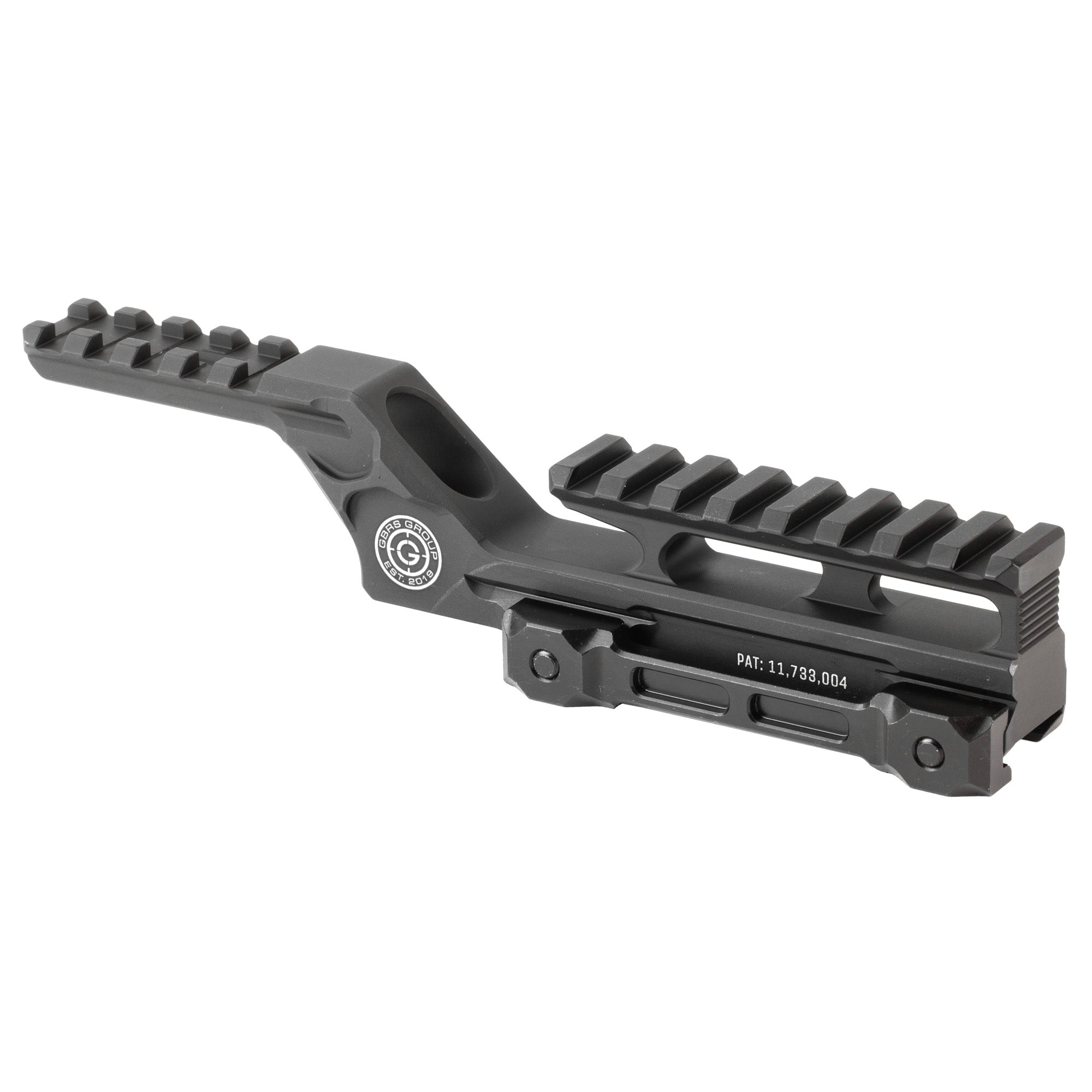 GBRS Group Hydra V2 Dual Optic Mount with Elevated Picatinny Rail for Tactical Gear