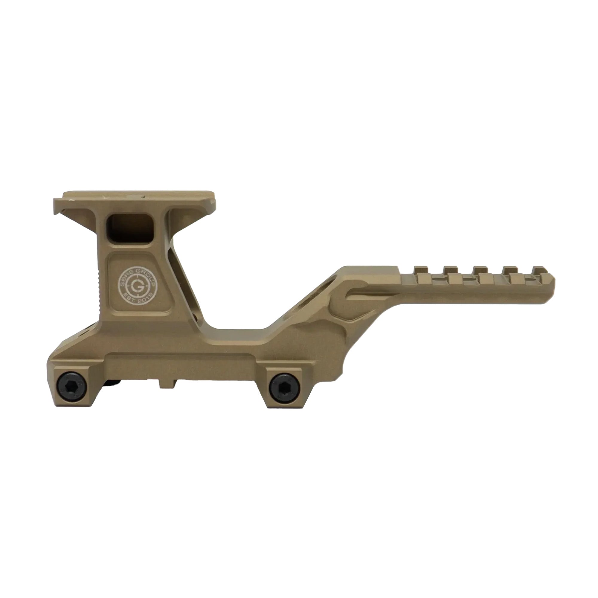 GBRS Group Hydra V2 MRO Flat Dark Earth Dual Optic Mount with Elevated Picatinny Platform