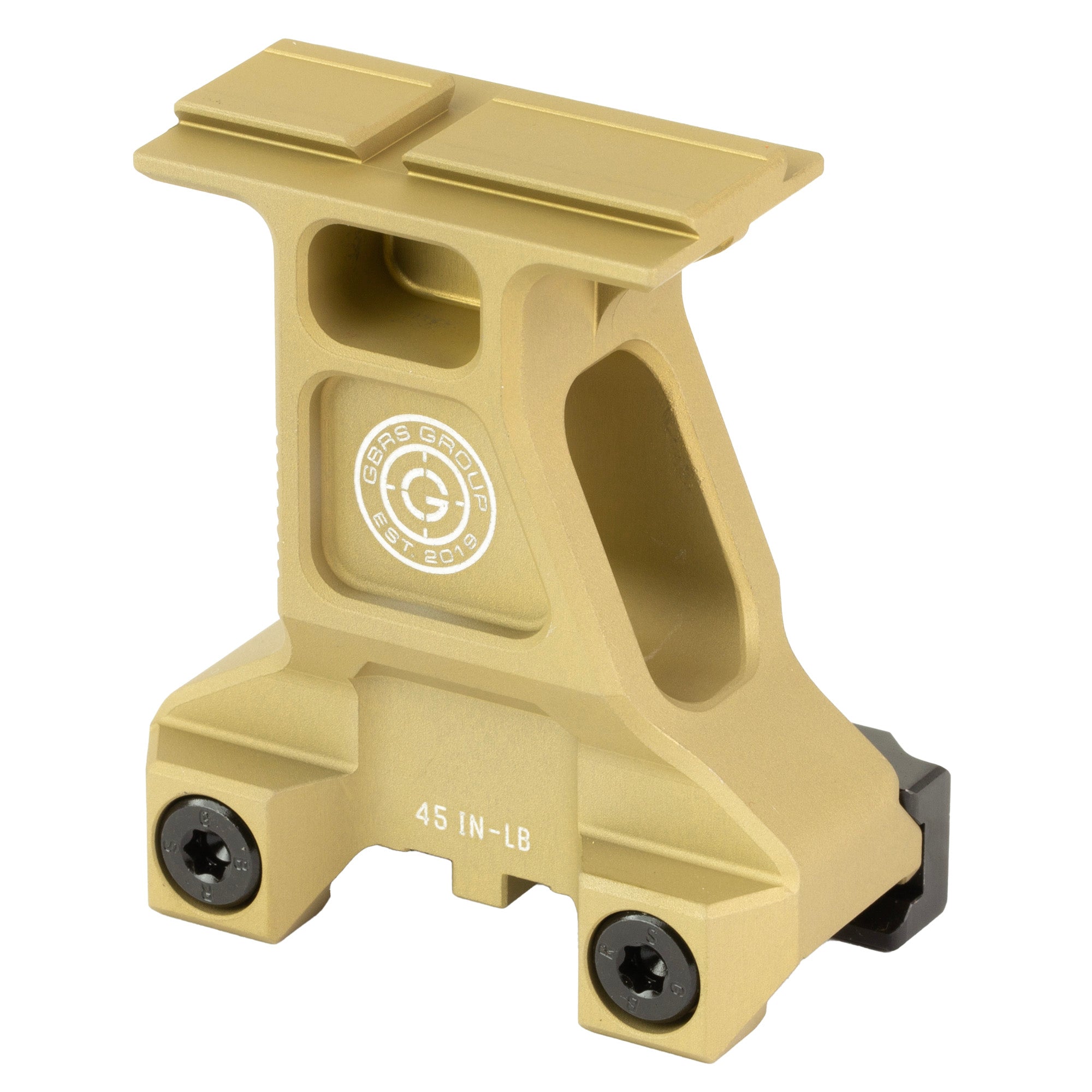 GBRS Group Lerna Mount Kit for Acro in Flat Dark Earth – Enhanced Optic Centerline for Rapid Target Identification