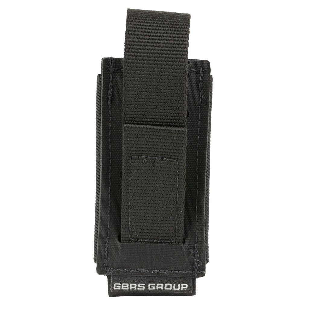 GBRS Group Single Pistol Magazine Pouch - Black, Model GEAR-SPMP-BR-BLK