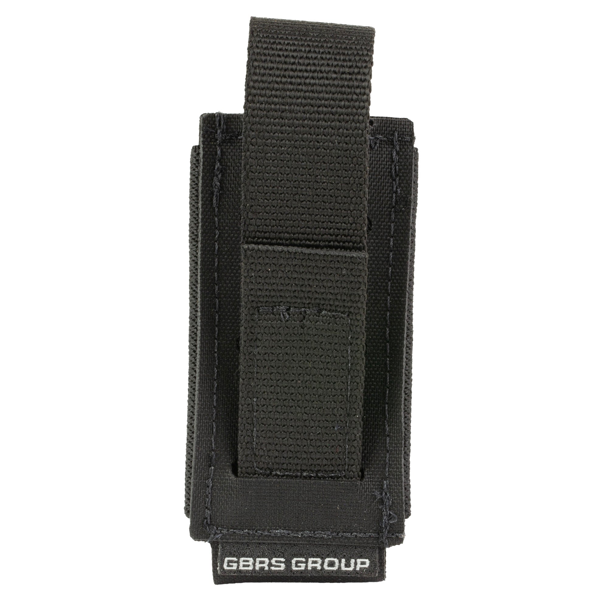 GBRS Group Single Pistol Magazine Pouch - Black, Model GEAR-SPMP-BR-BLK