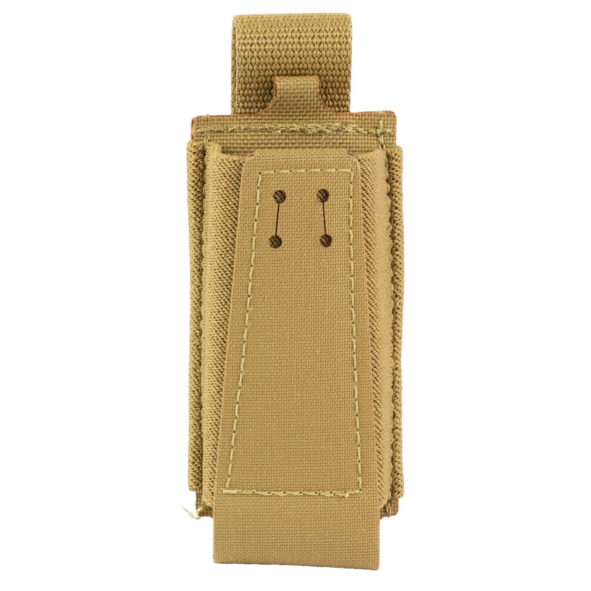 GBRS Group Single Pistol Magazine Pouch in Coyote – Versatile MOLLE/Belt Compatible Design