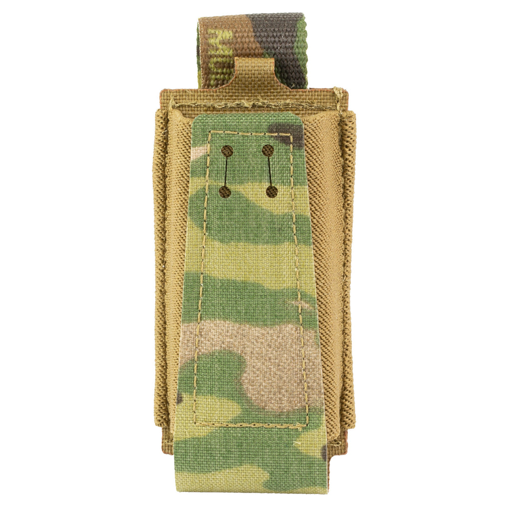 GBRS Group Single Pistol Magazine Pouch MultiCam - Versatile MOLLE/Belt Compatible Design