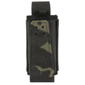 GBRS Group Single Pistol Magazine Pouch in MultiCam Black – Versatile MOLLE/Belt Compatible Carry Solution
