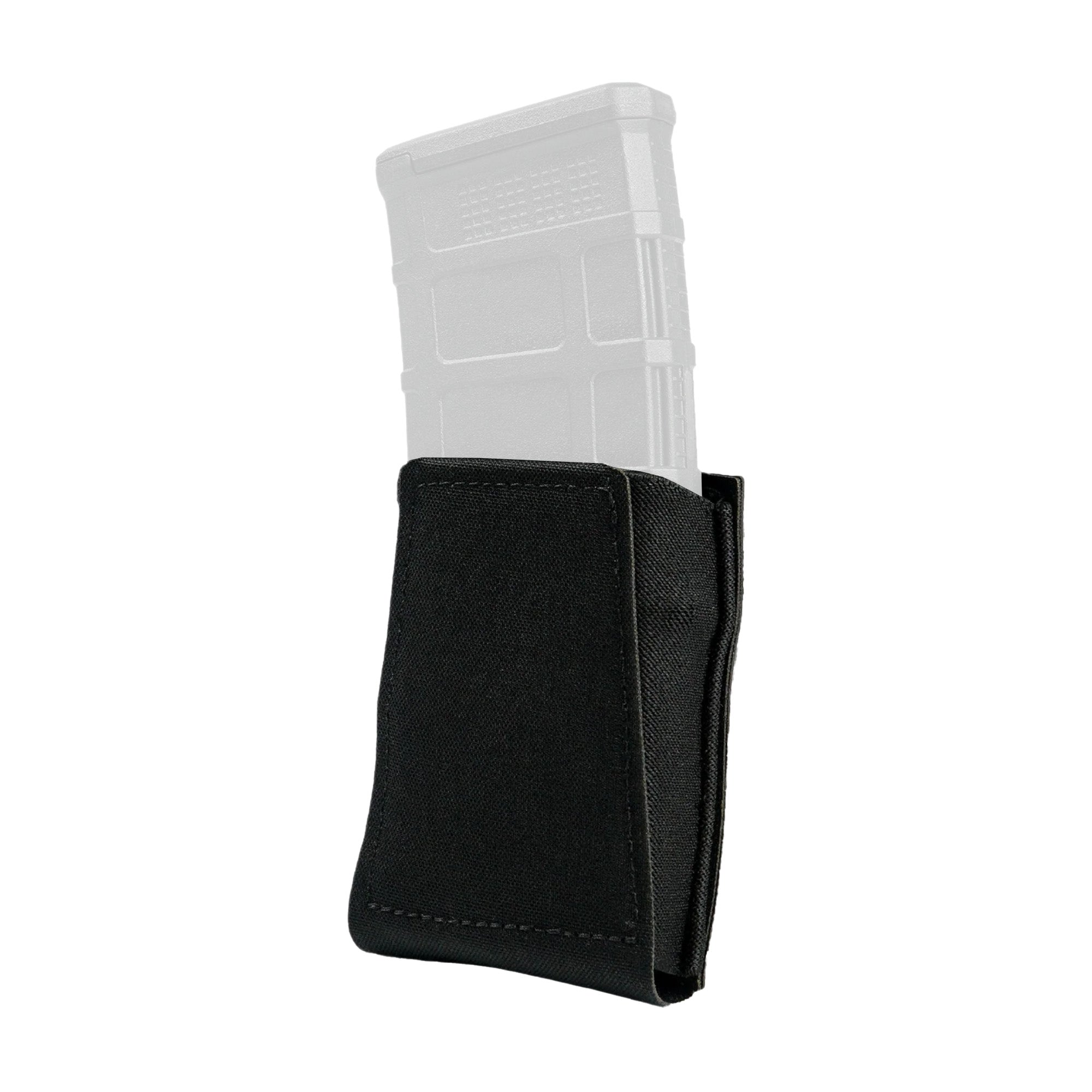 GBRS Group Single Rifle Magazine Pouch - Black, Model: GEAR-SRMP-5.56-BR-BLK