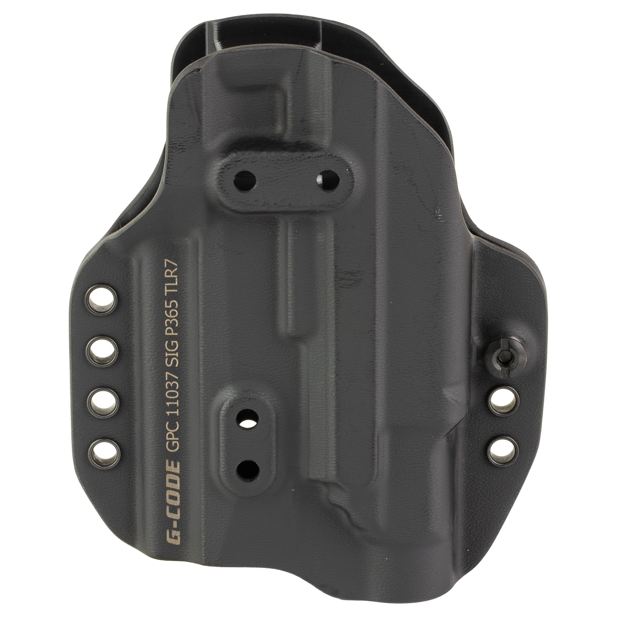 G-Code Prime Carry Inside Waistband Holster for GLOCK G365XL TLR7 Sub (Black)