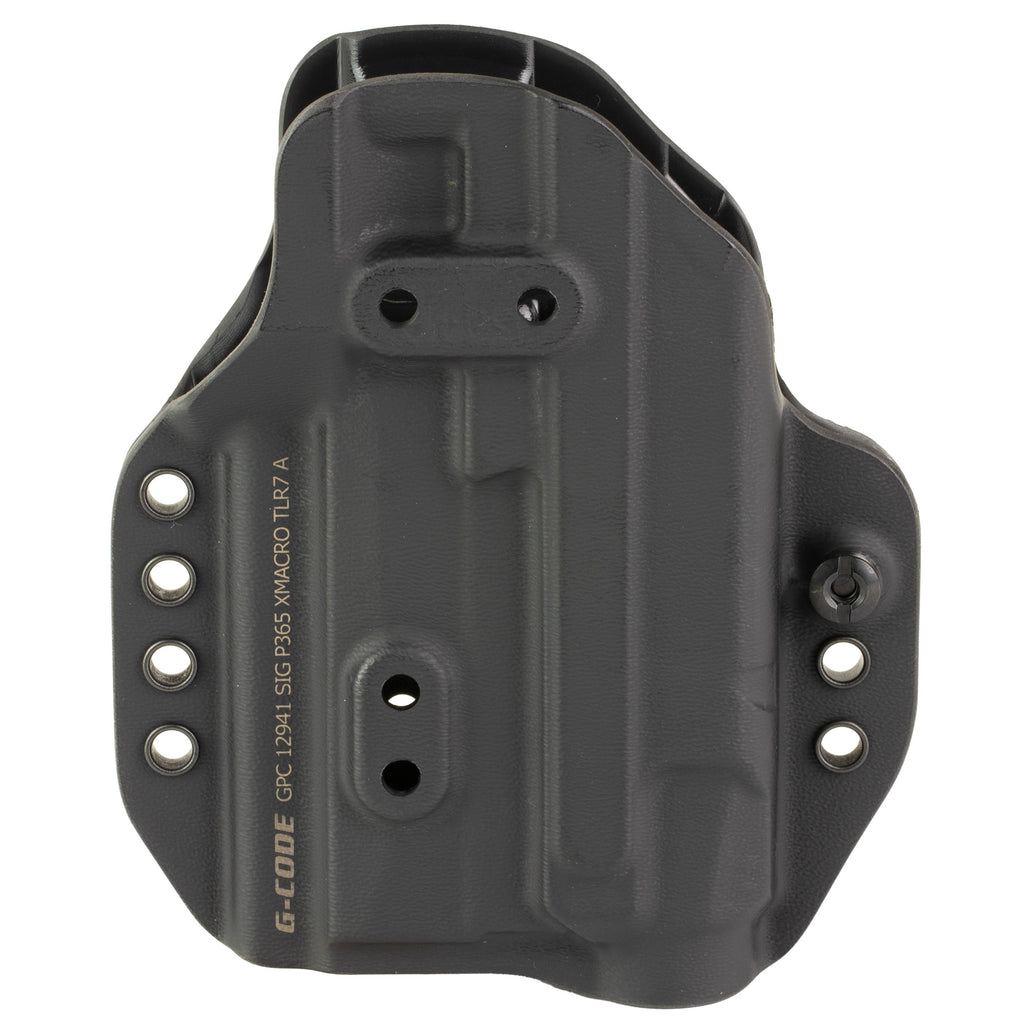 G-Code Prime Carry Inside Waistband Holster for P365 XMacro with TLR7A - Black
