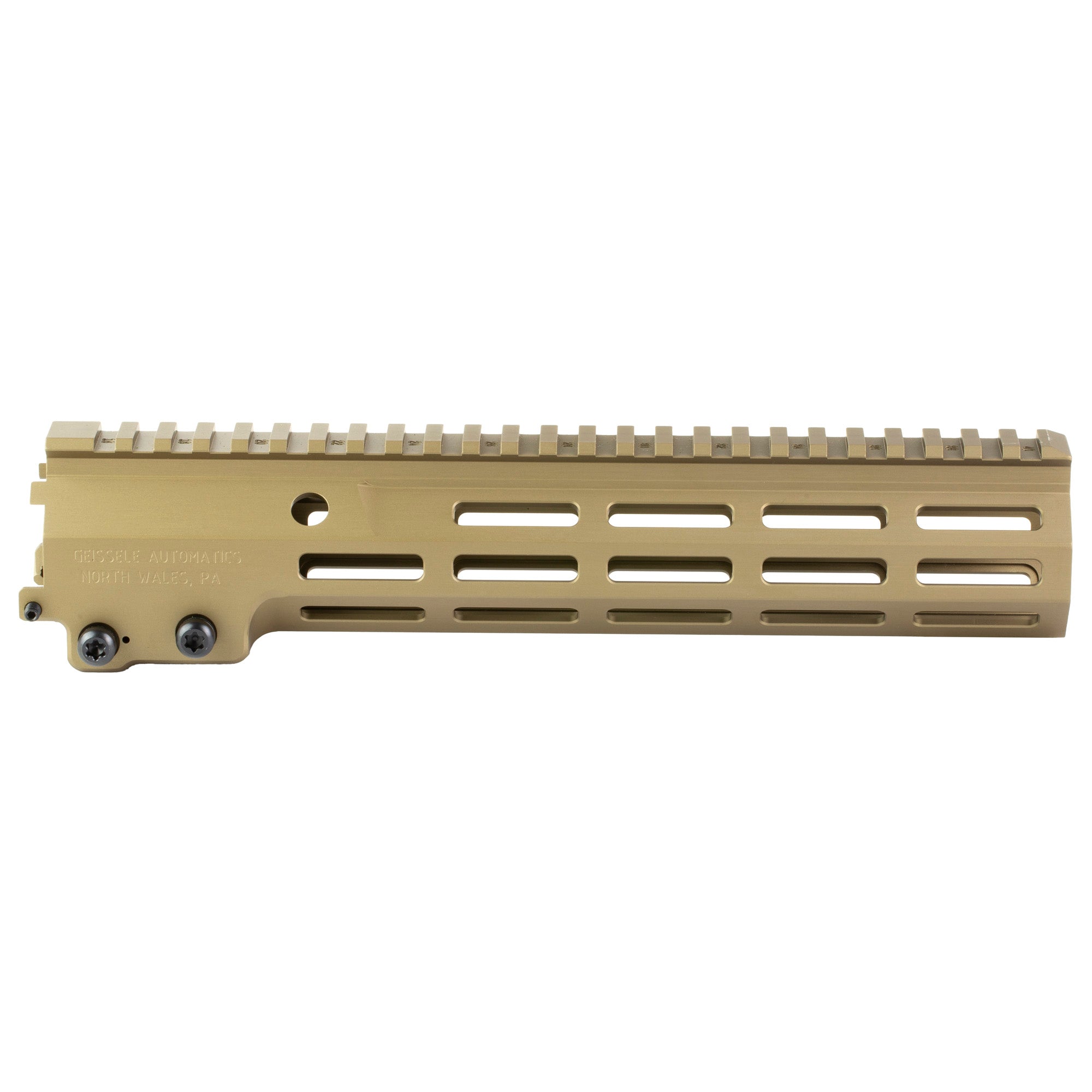 Geissele Automatics Super Modular Rail MK16 10.5-inch Handguard in Desert Dirt Color