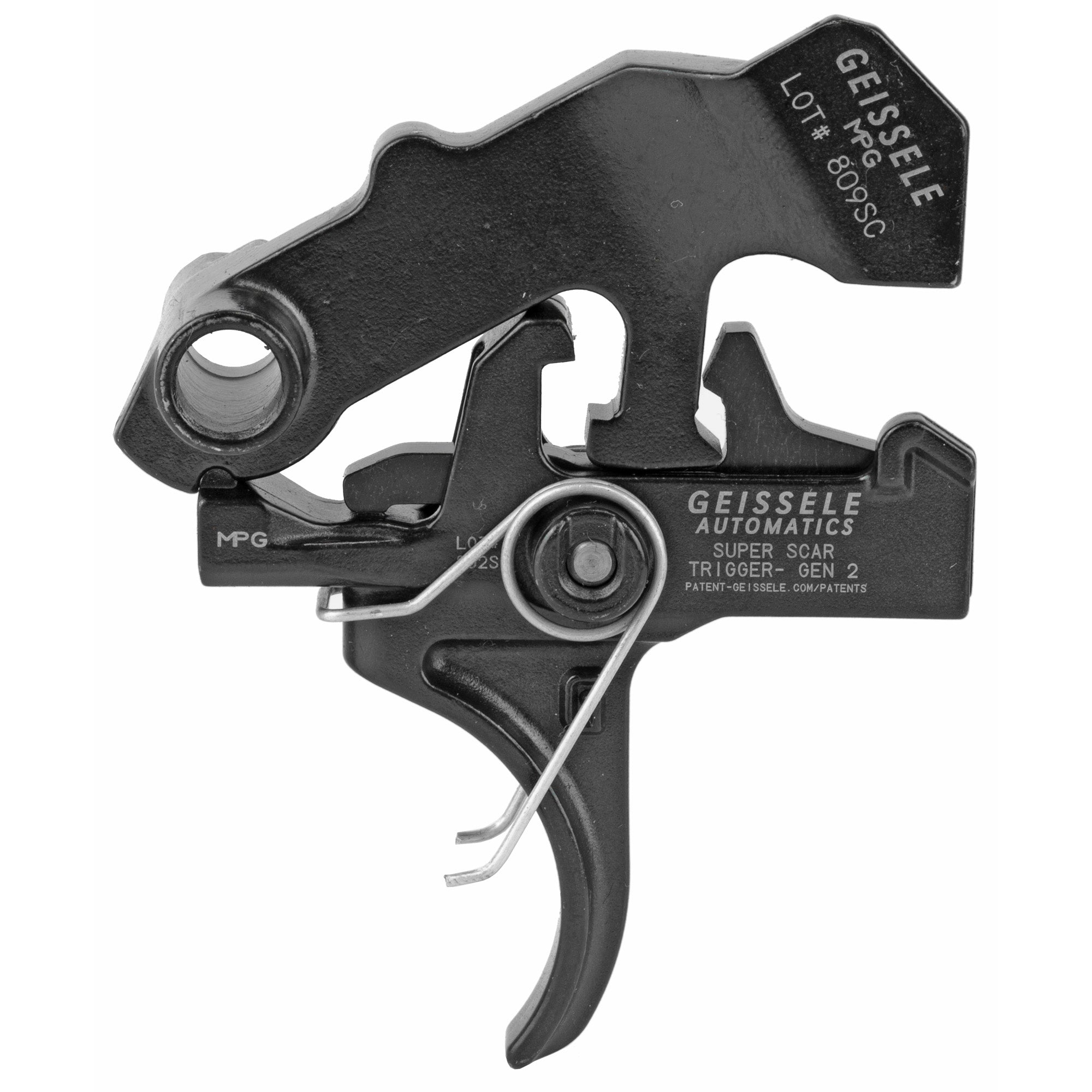 Geissele Automatics Super SCAR Trigger – Precision Two-Stage Combat Trigger for 16S & 17S