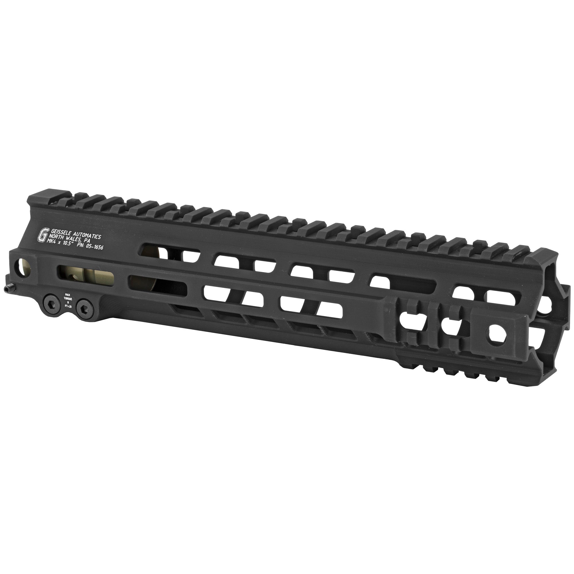 Geissele Automatics MK4 DDC Super Modular 10.5-inch Handguard for AR-15 - Black