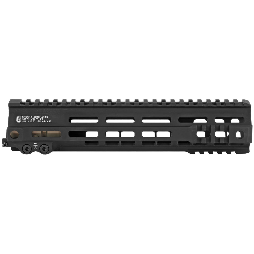 Geissele Automatics MK4 DDC Super Modular 10.5-inch Handguard for AR-15 - Black