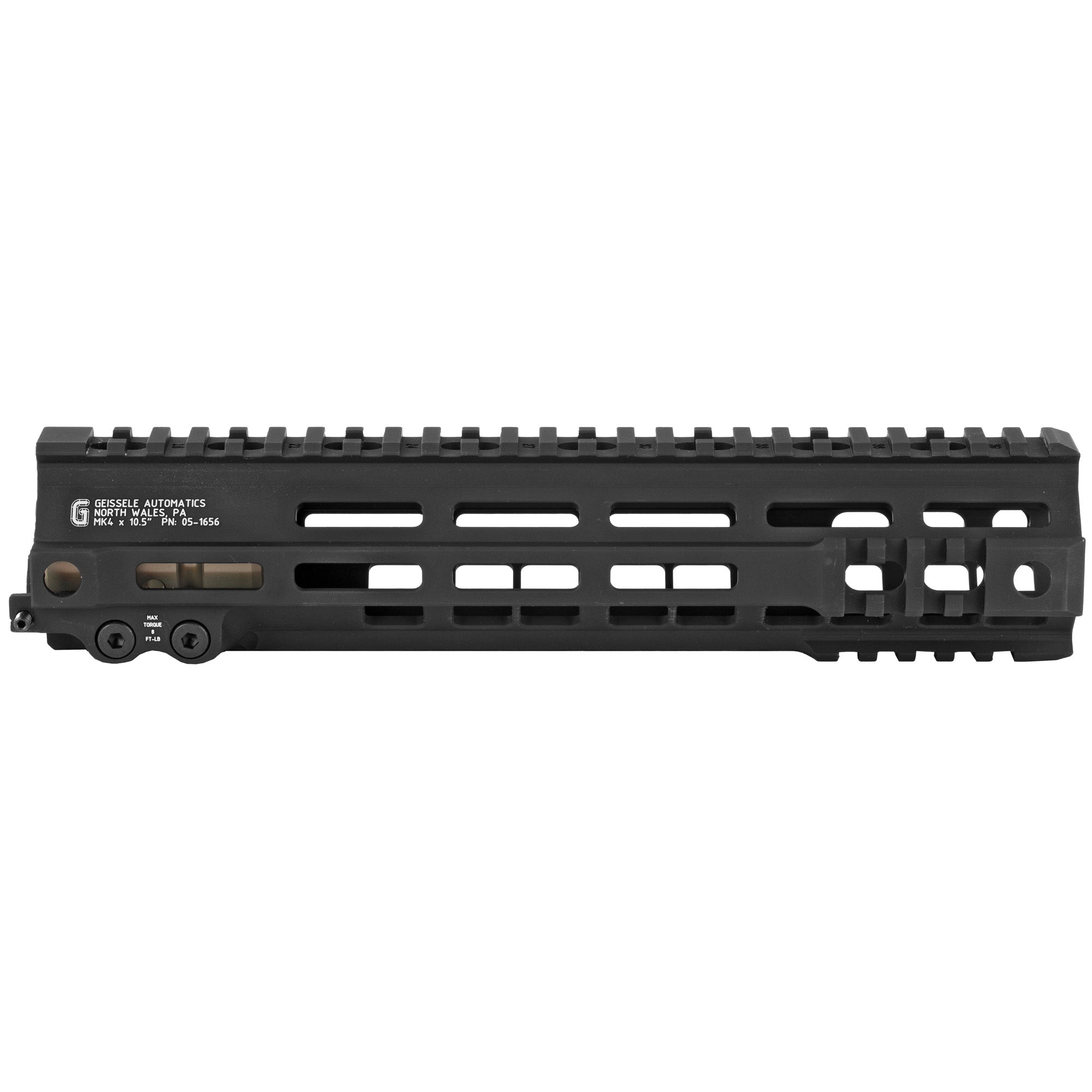 Geissele Automatics MK4 DDC Super Modular 10.5-inch Handguard for AR-15 - Black