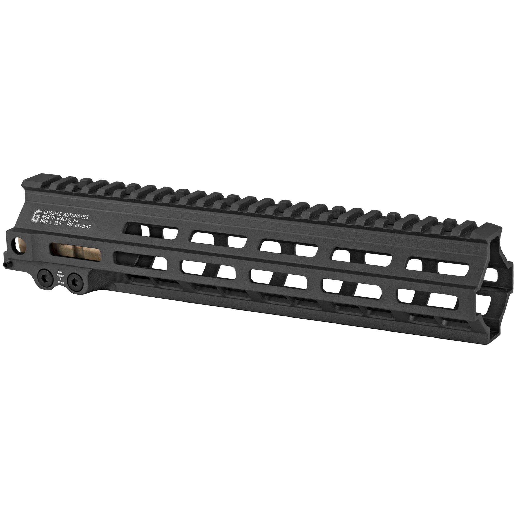 Geissele Automatics MK8 DDC Super Modular Handguard for AR-15 - 10.5 Inches, Black